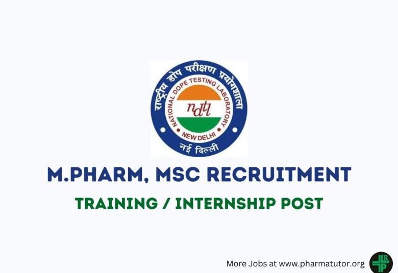 Advertisement For Training / Internship at NDTL
