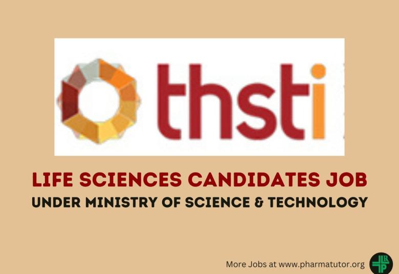 Career for Life sciences candidates under Ministry of Science & Technology, BRIC-THSTI