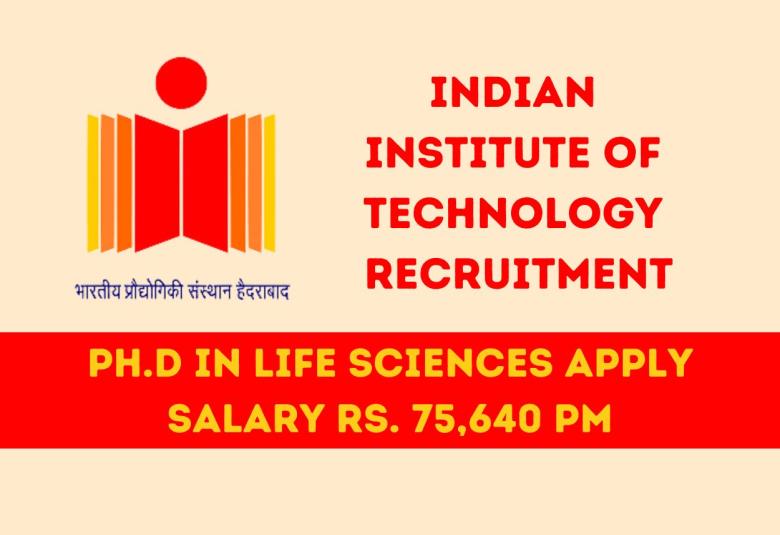 IIT Hyderabad looking for Research Associate