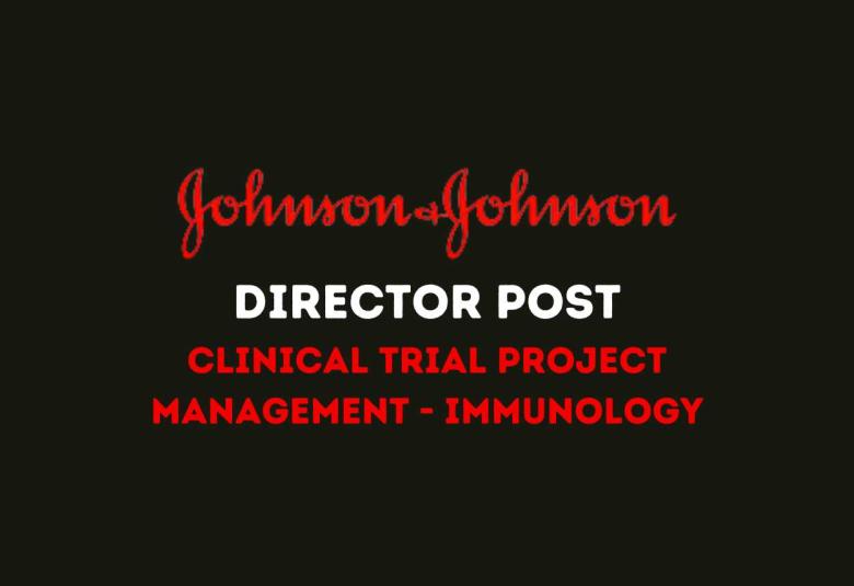 Johnson & Johnson is recruiting for Director