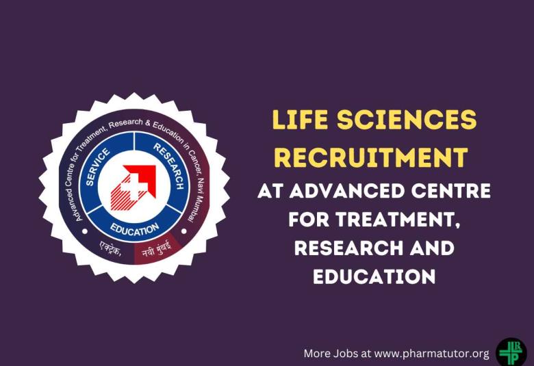 Life Sciences Recruitment at ACTREC