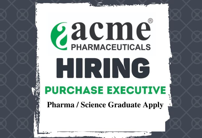 Require Purchase Executive at ACME Pharmaceuticals