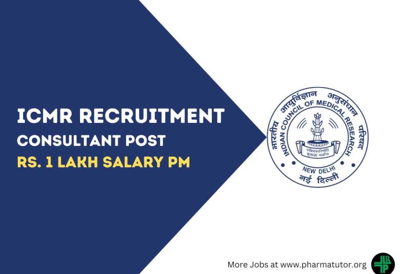 Application for post of Consultant at ICMR