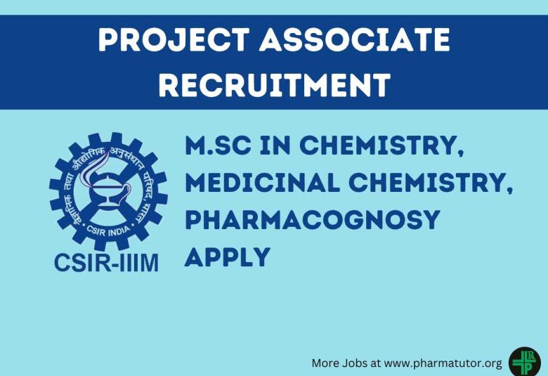 Apply Online for Project Associate at IIIM