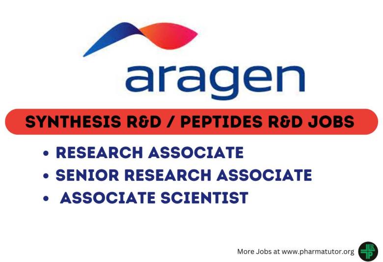Aragen Life Sciences Hiring Research Associate, Associate Scientist