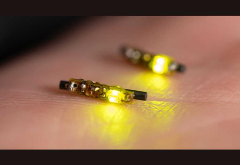 Implantable LED device uses light to treat deep-seated cancers