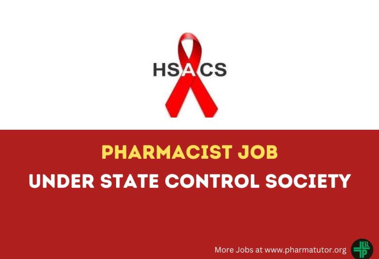 Job for Pharmacist under State Control Society