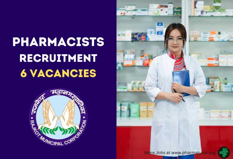 Recruitment for Pharmacists at Rajkot Municipal Corporation