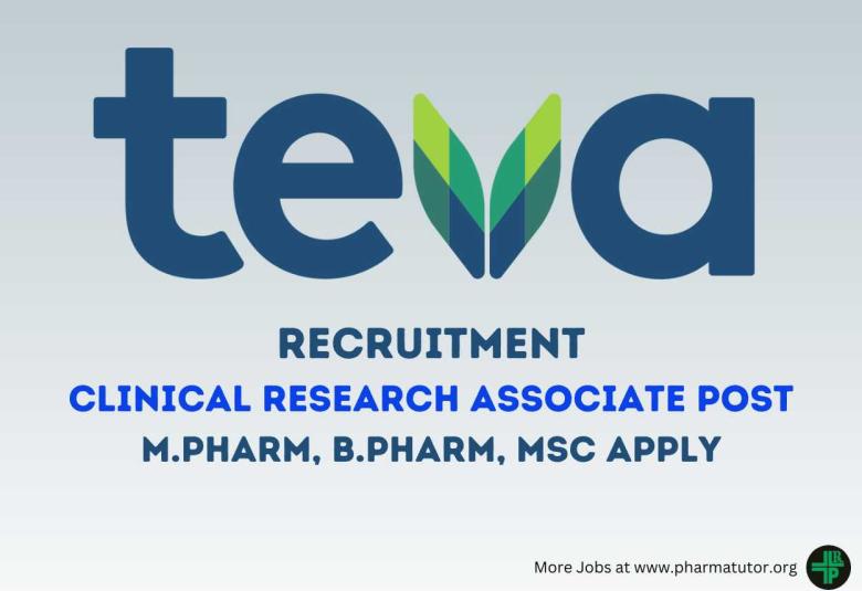 Teva Hiring Clinical Research Associate