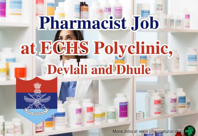 Vacancy for Pharmacists in ECHS Polyclinic