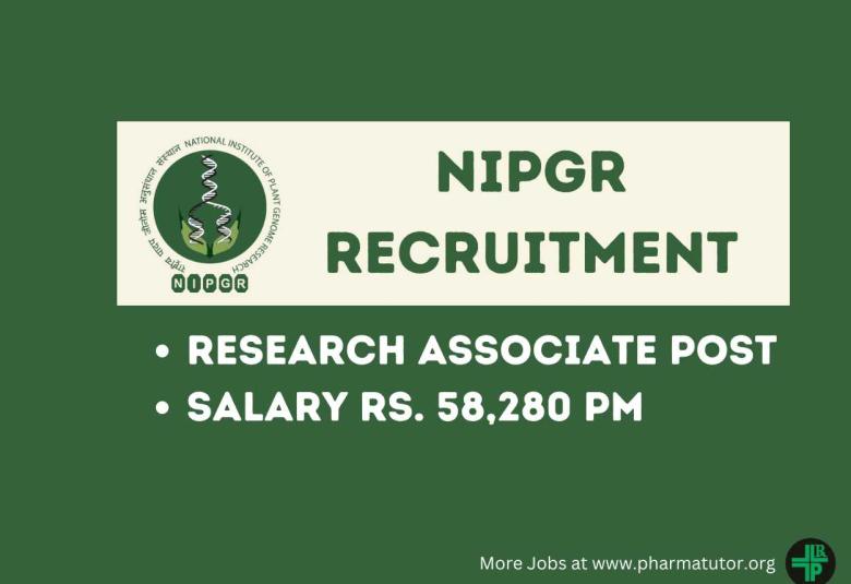 Vacancy for Research Associate at National Institute of Plant Genome Research