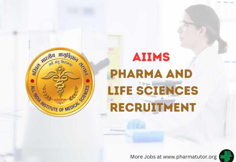 AIIMS Pharma and Life Sciences Recruitment