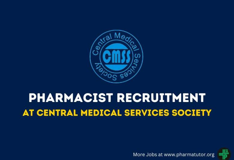 Applications are invited for post of Pharmacist in office of CMSS
