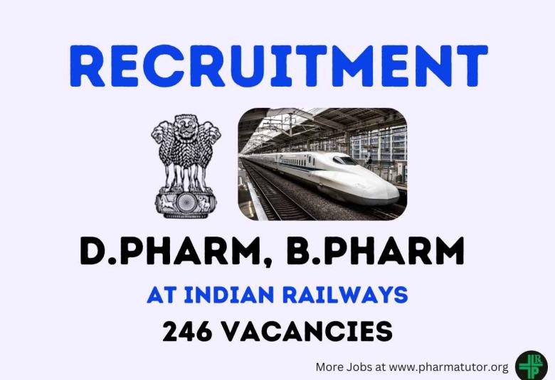 Centralised Employment for Pharmacists in Indian Railways