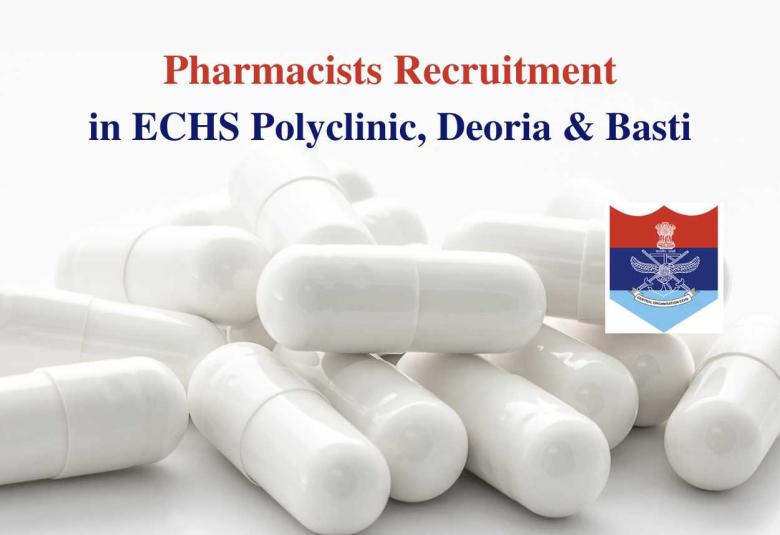 ECHS Polyclinic invites applications for post of Pharmacist