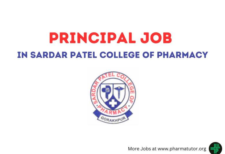 Require Principal in Sardar Patel College of Pharmacy