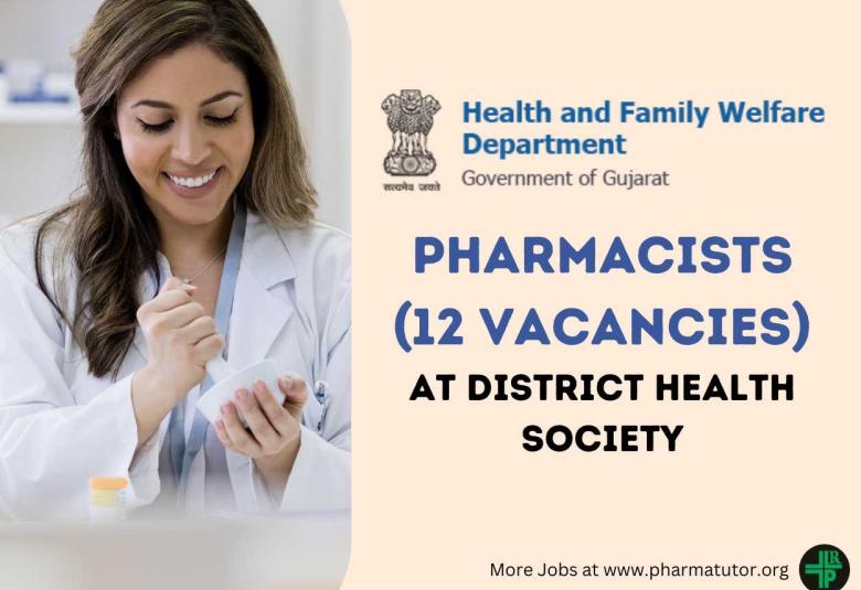 Recruitment for Pharmacists under District Health Society