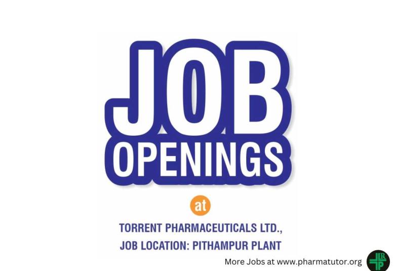 Walk In Drive for M.Pharm, B.Pharm, MSc in QA, Manufacturing Filling at Torrent Pharma