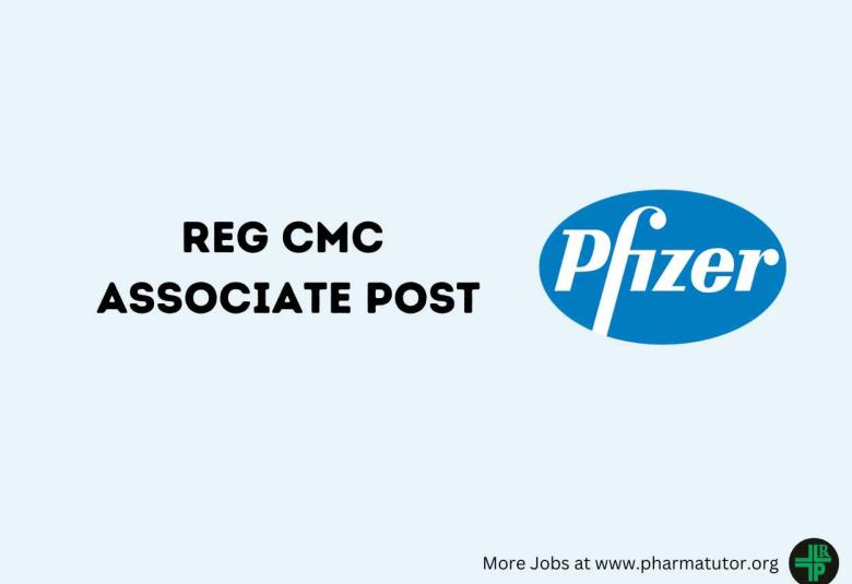Work as Reg CMC Associate at Pfizer