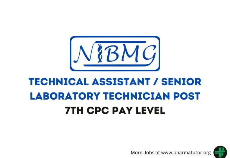 Work as Technical Assistant / Senior Laboratory Technician at BRIC-NIBMG