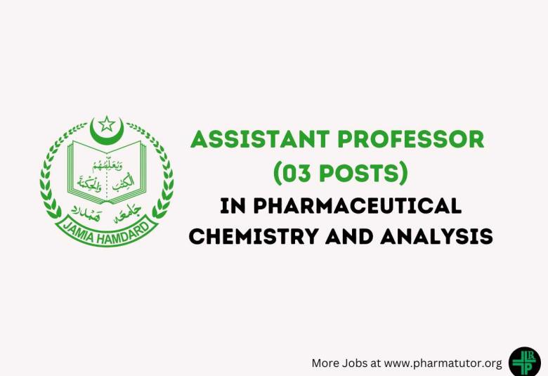 Career for Assistant Professor at JAMIA HAMDARD