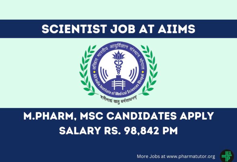 Career for Scientist at All India Institute of Medical Sciences