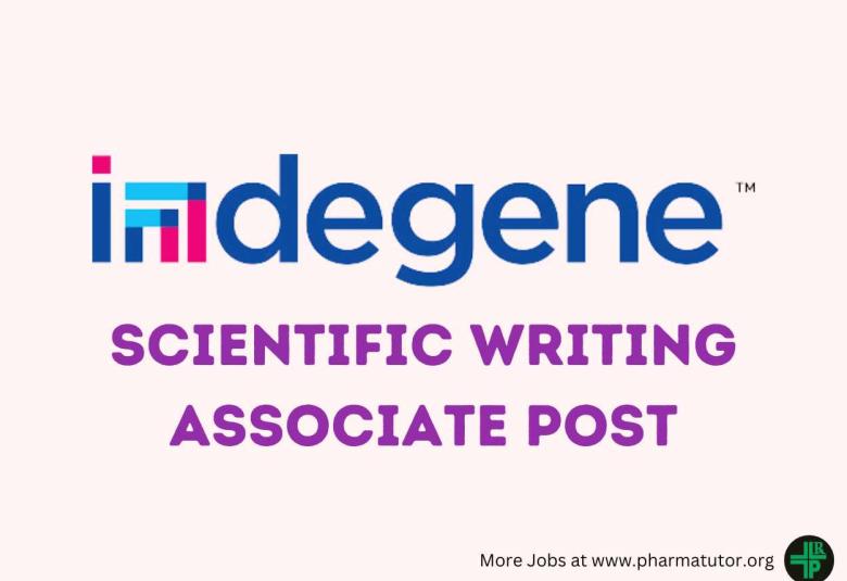Work as Scientific Writing Associate at Indegene