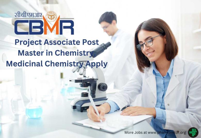 Applications are invited for the post of Project Associate at CBMR