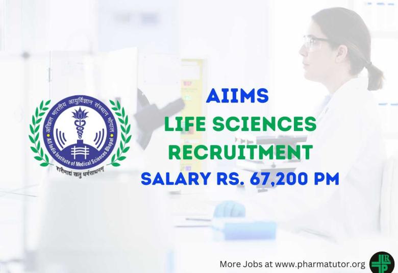 Apply Online for Life Sciences candidates at AIIMS