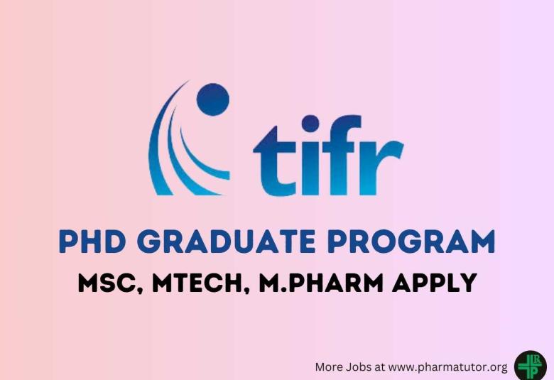 TIFR invites applications from MSc/ M Tech / M.Pharm