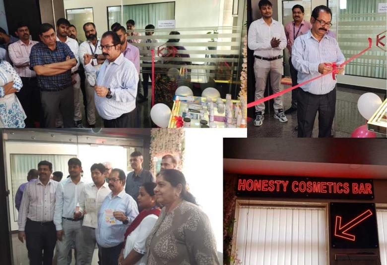 Inauguration of Honesty Cosmetics Bar at Kumar Organics