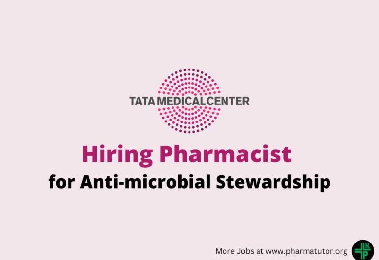 TMC invites application for the post of Pharmacist for Anti-microbial Stewardship
