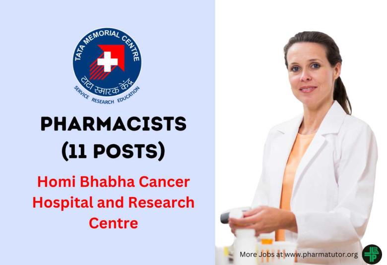 Interview for Pharmacist at Homi Bhabha Cancer Hospital and Research Centre
