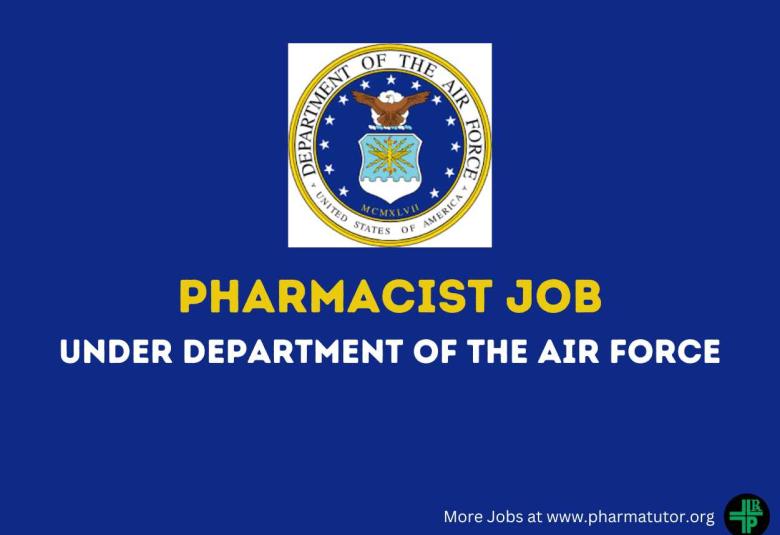 Job for Pharmacist under Department of the Air Force