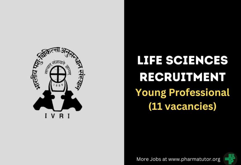 Life Sciences Recruitment at Indian Veterinary Research Institute