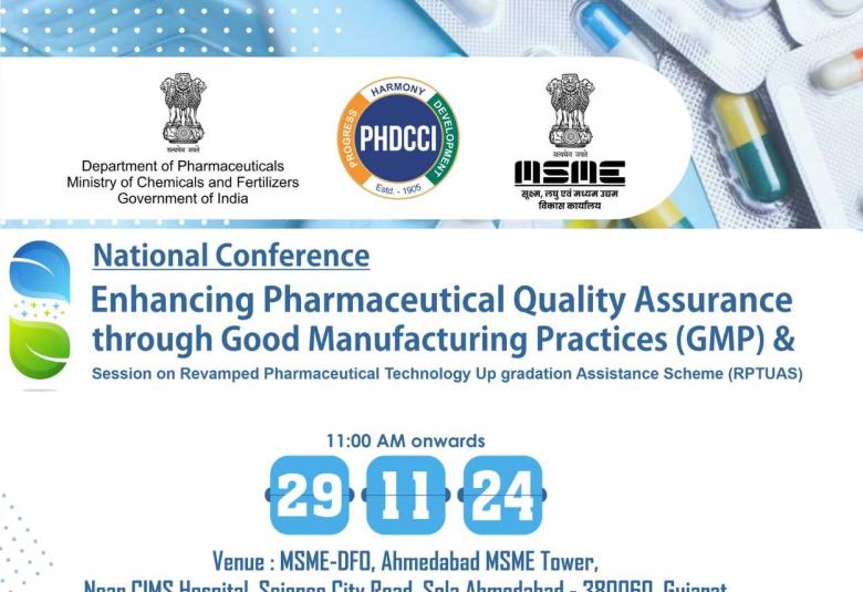 National Conference Enhancing Pharmaceutical Quality Assurance through Good Manufacturing Practices Session on RPTUAS