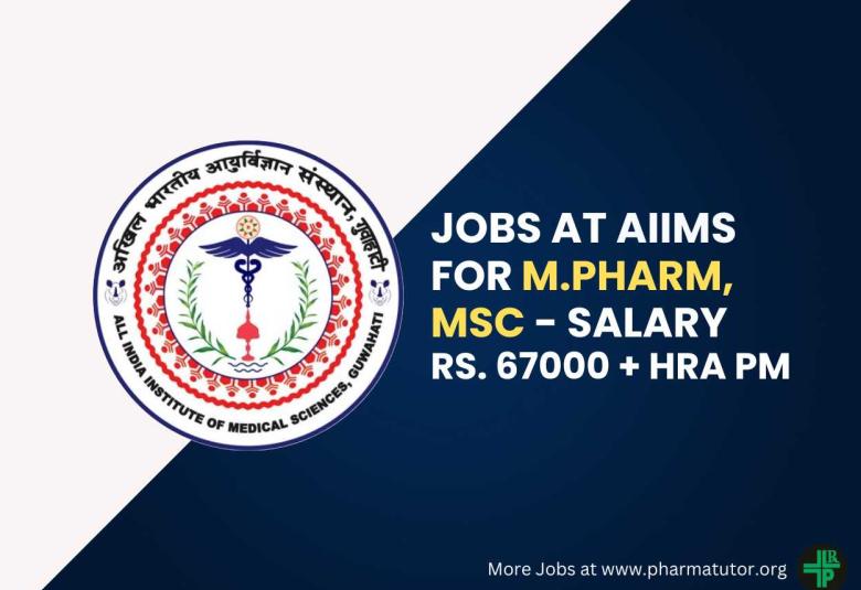 Opportunity for M.Pharm, MSc as Research Associate at AIIMS
