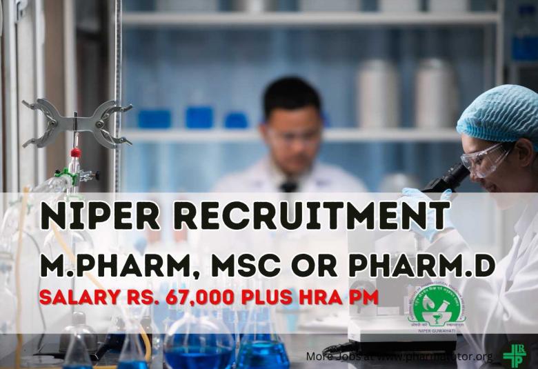 Opportunity for M.Pharm, MSc or Pharm.D in Department of Health Research Funded project at NIPER