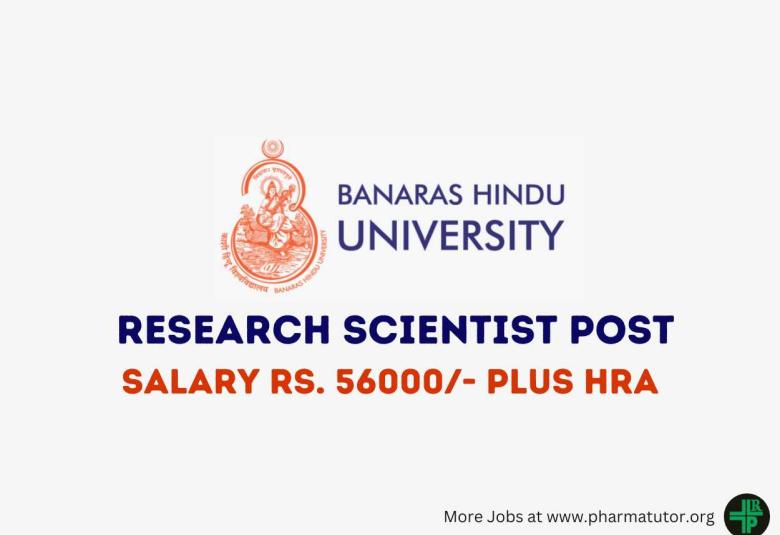 Vacancy for Research Assistant at Banaras Hindu University