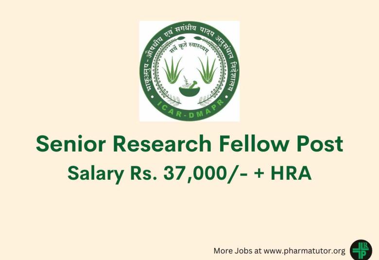 Interview for Senior Research Fellow at DMAPR