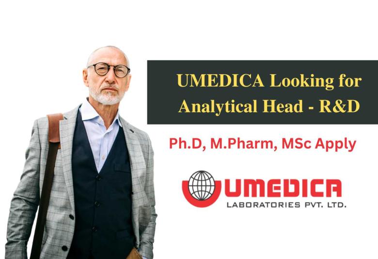UMEDICA looking for Analytical Head