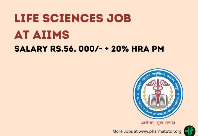 Life Sciences Recruitment in ICMR funded project at AIIMS