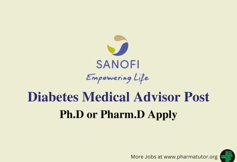 Sanofi looking for Diabetes Medical Advisor