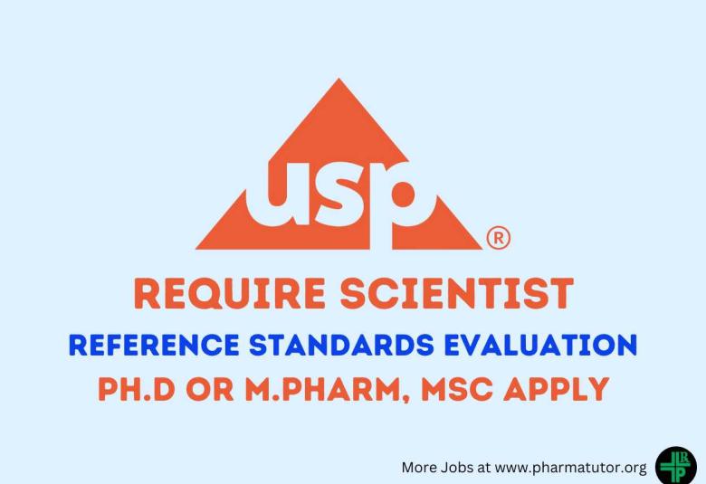 USP looking for Reference Standards Evaluation Scientist
