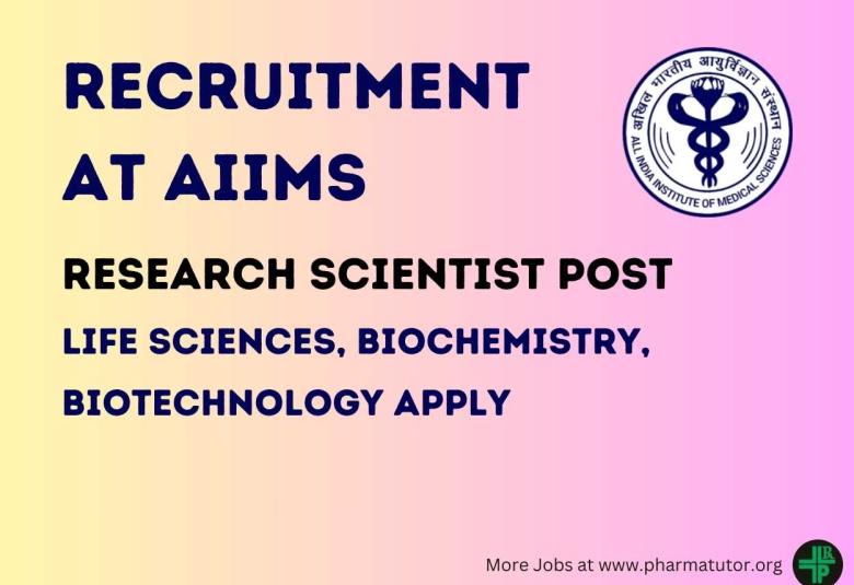 AIIMS Hiring Research Scientist