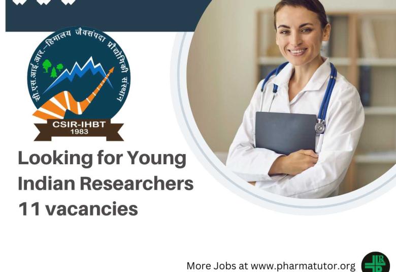 Applications are invited from young Indian researchers at IHBT