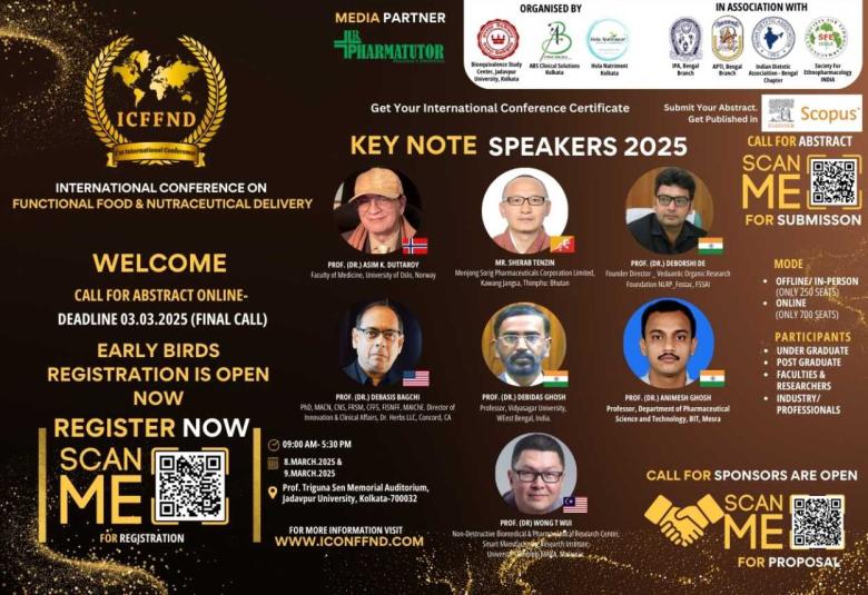 International Conference on Functional Food and Nutraceutical Delivery (ICONFFND-25)