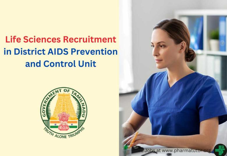 Life Sciences Recruitment in the District AIDS Prevention and Control Unit