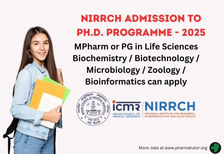 NIRRCH Admission to Ph.D. Programme - 2025