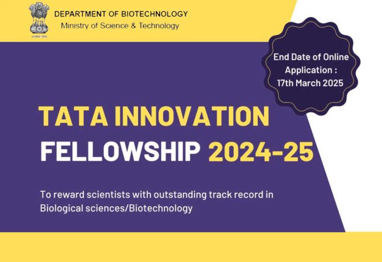 Tata Innovation Fellowship